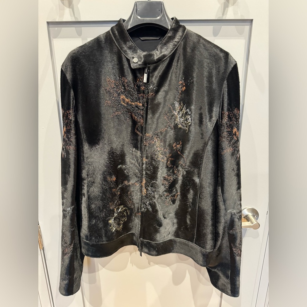 Emporio Armani Runway Calf Hair Jacket - 48 (Small)